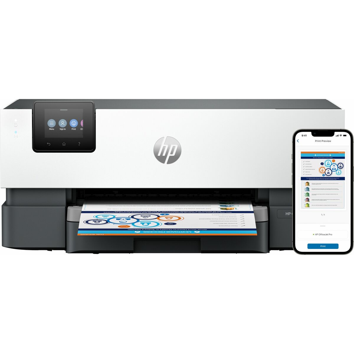 Hp Printer Hp Officejet Pro 9110B