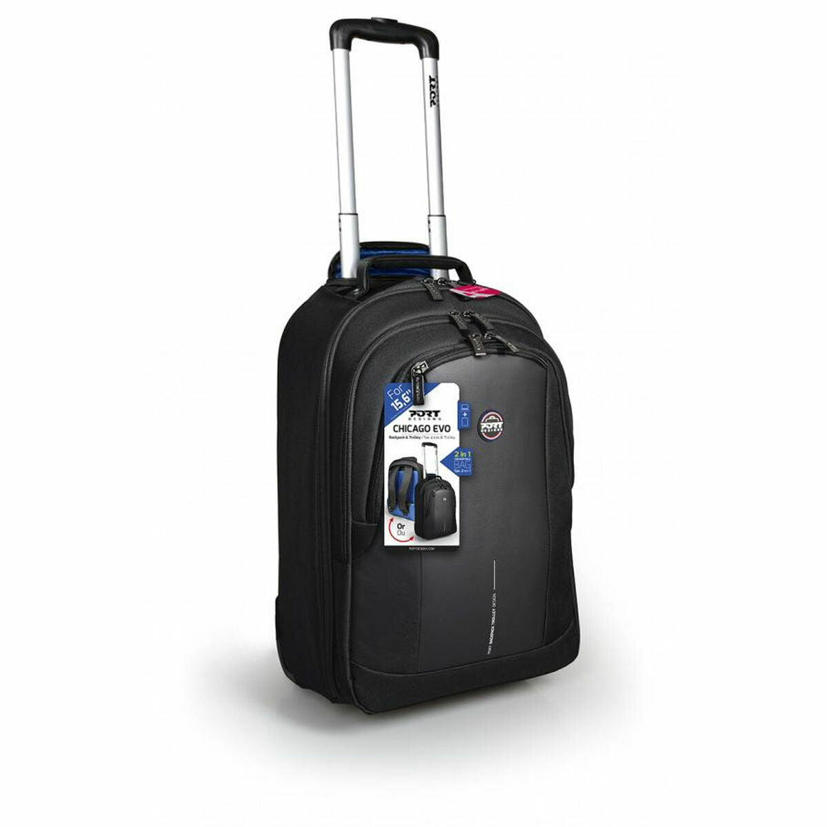 Port Designs Laptop Backpack Port Designs Chicago Evo Black