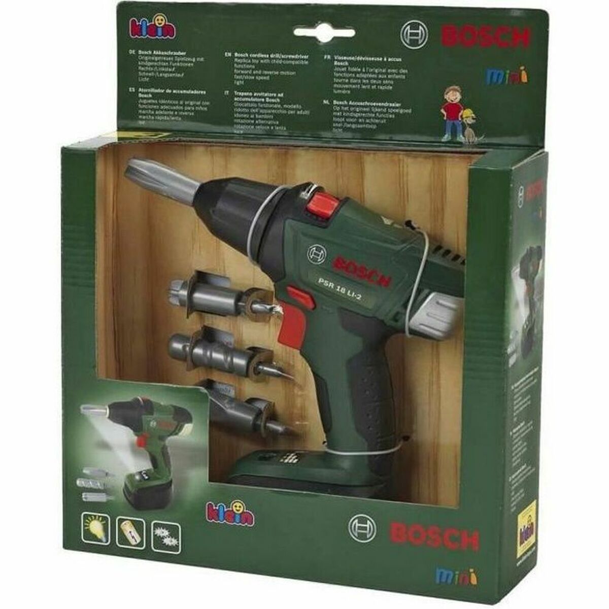 Klein Toys Set Of Tools For Children Klein Screwdriver Ixolino Drill
