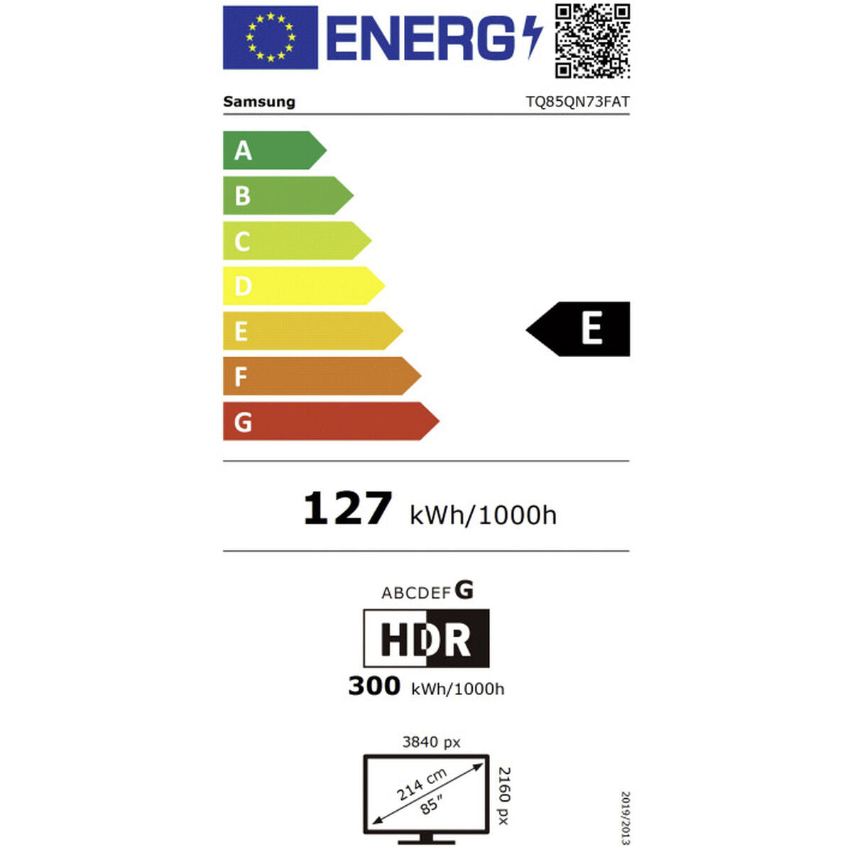 Samsung Smart Tv Samsung Tq85Qn73Fatxxc