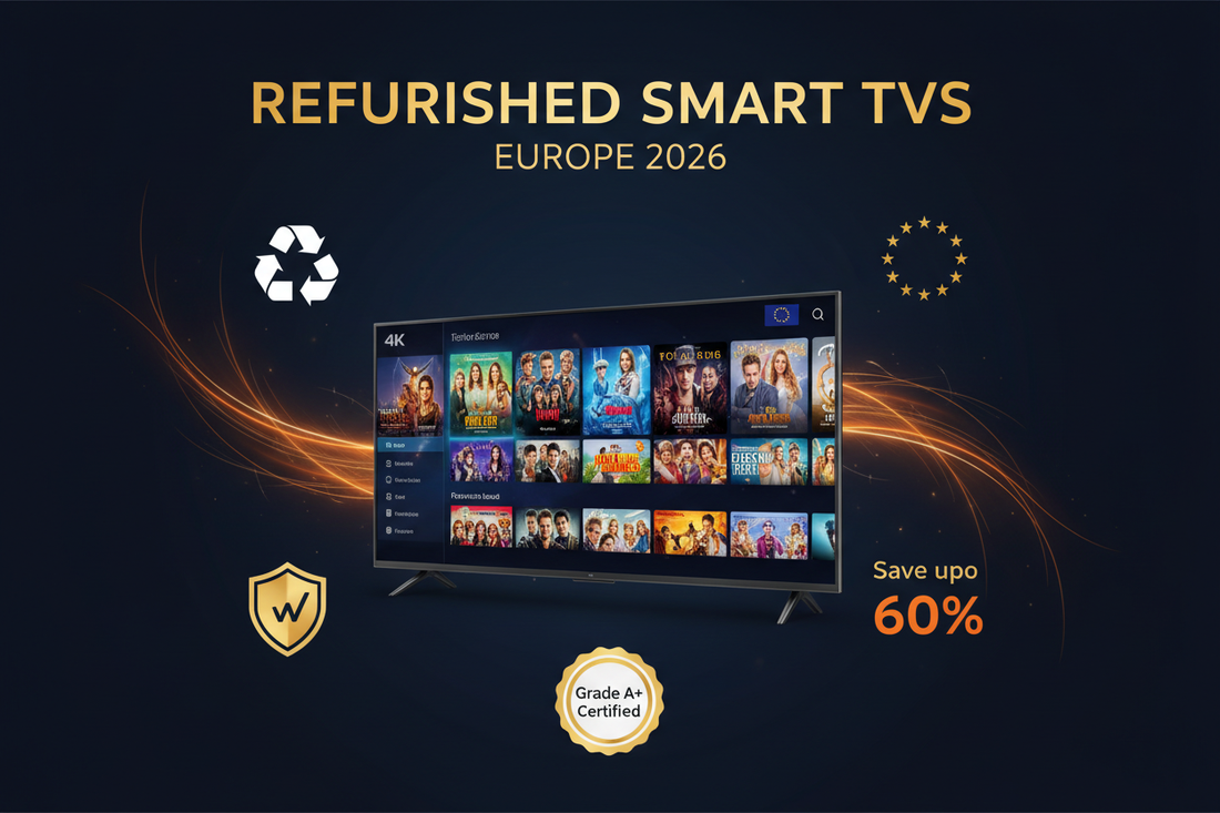Best Refurbished Smart TVs in Europe 2026 – OLED, QLED & 4K Deals
