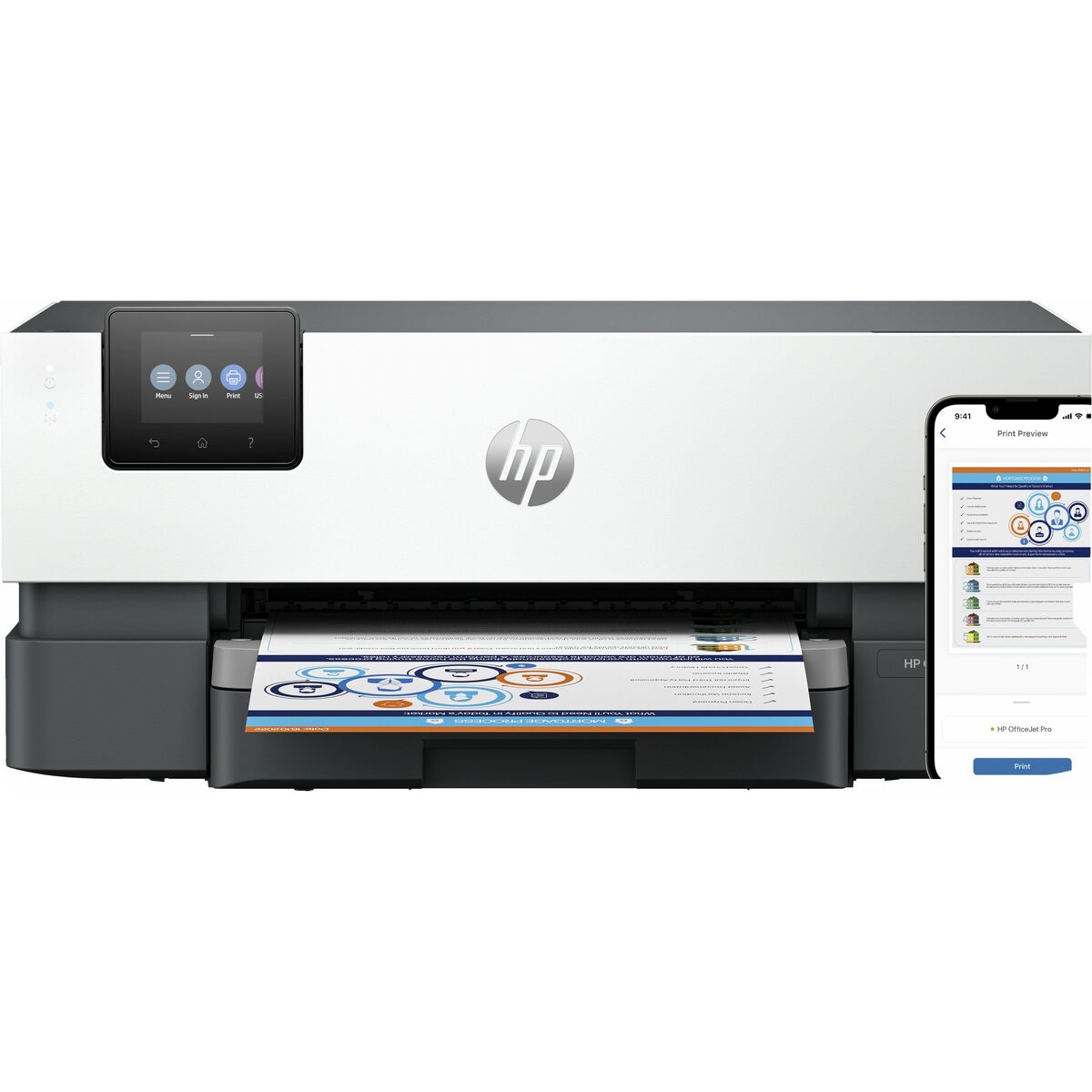 Hp Printer Hp Officejet Pro 9110B