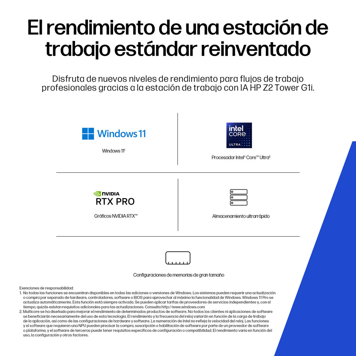 Hp Desktop Pc Hp D4Ct9Et#Abe 48 Gb Intel Core Ultra 5 245K Nvidia Quadro Rtx A4000