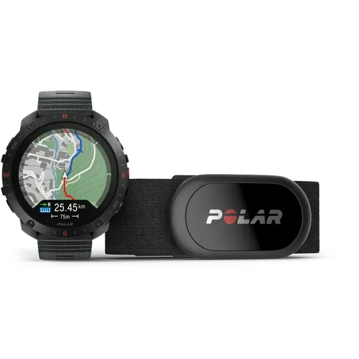 Polar Smartwatch Polar Grit X2 Pro Black 1,39"