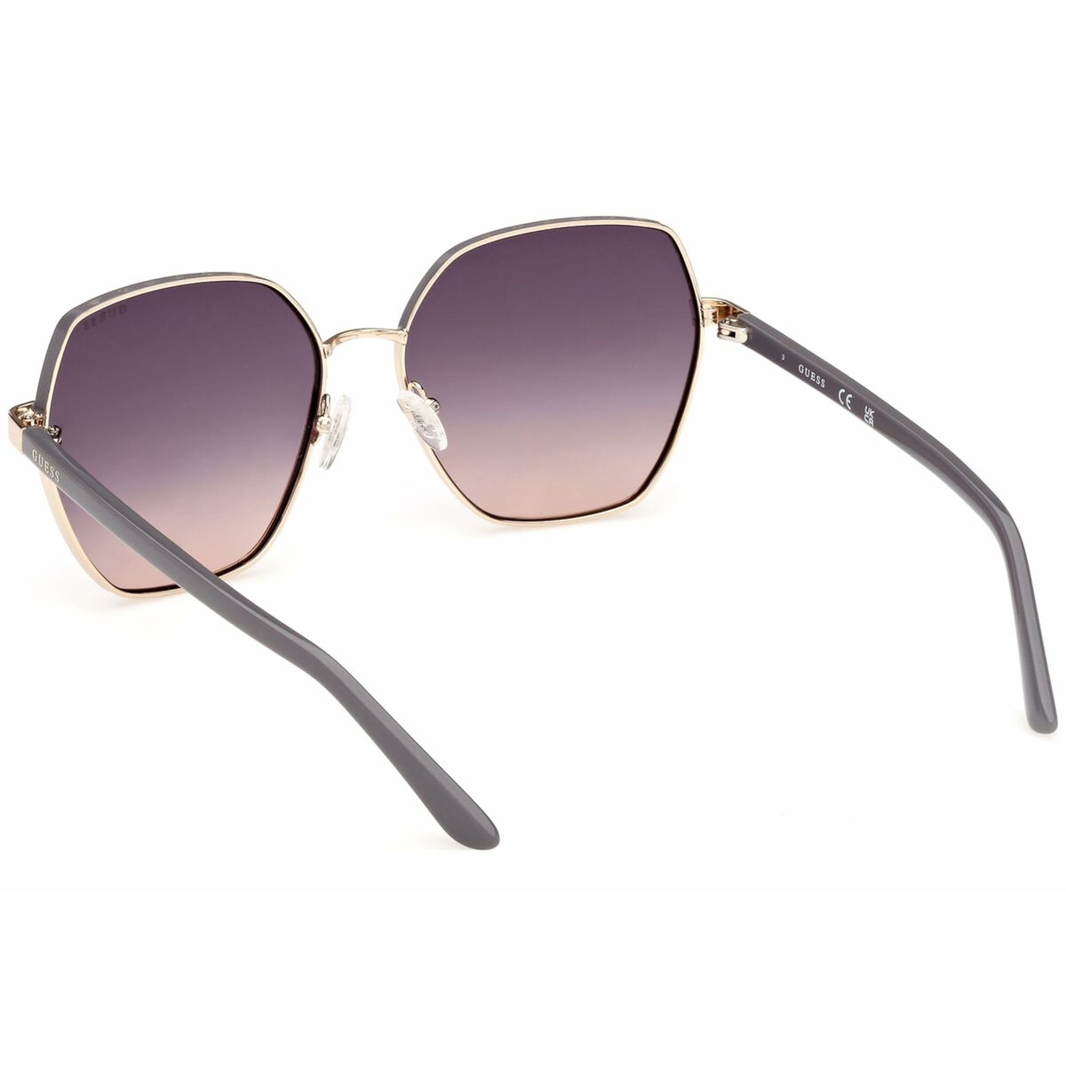 Guess Ladies' Sunglasses Guess Gu00108 Golden Ø 60 Mm