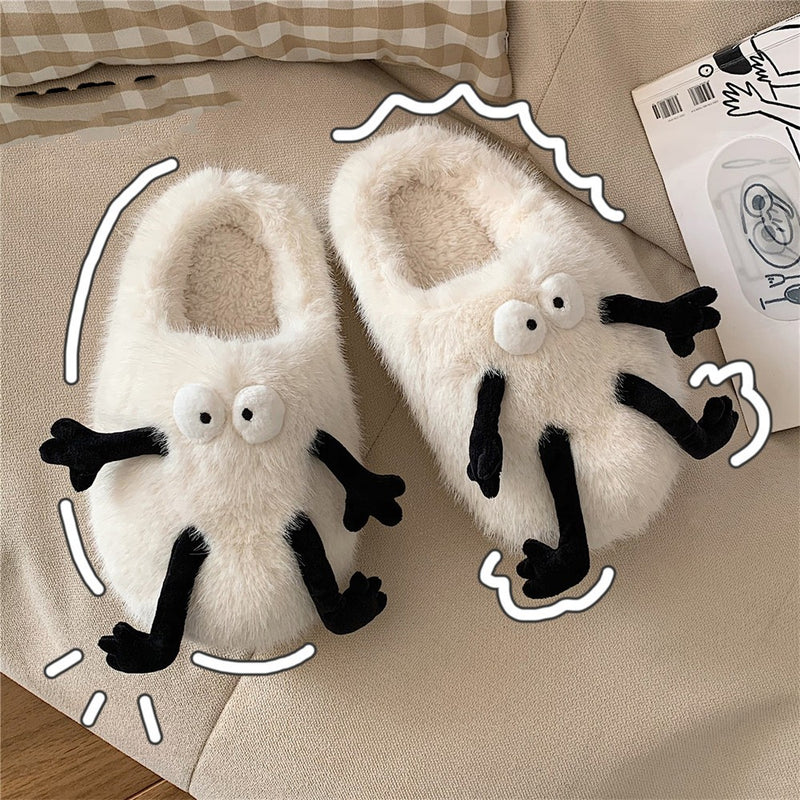 Feeling Like Stepping On Feces At Home Soft Soled Moon Shoes Plush