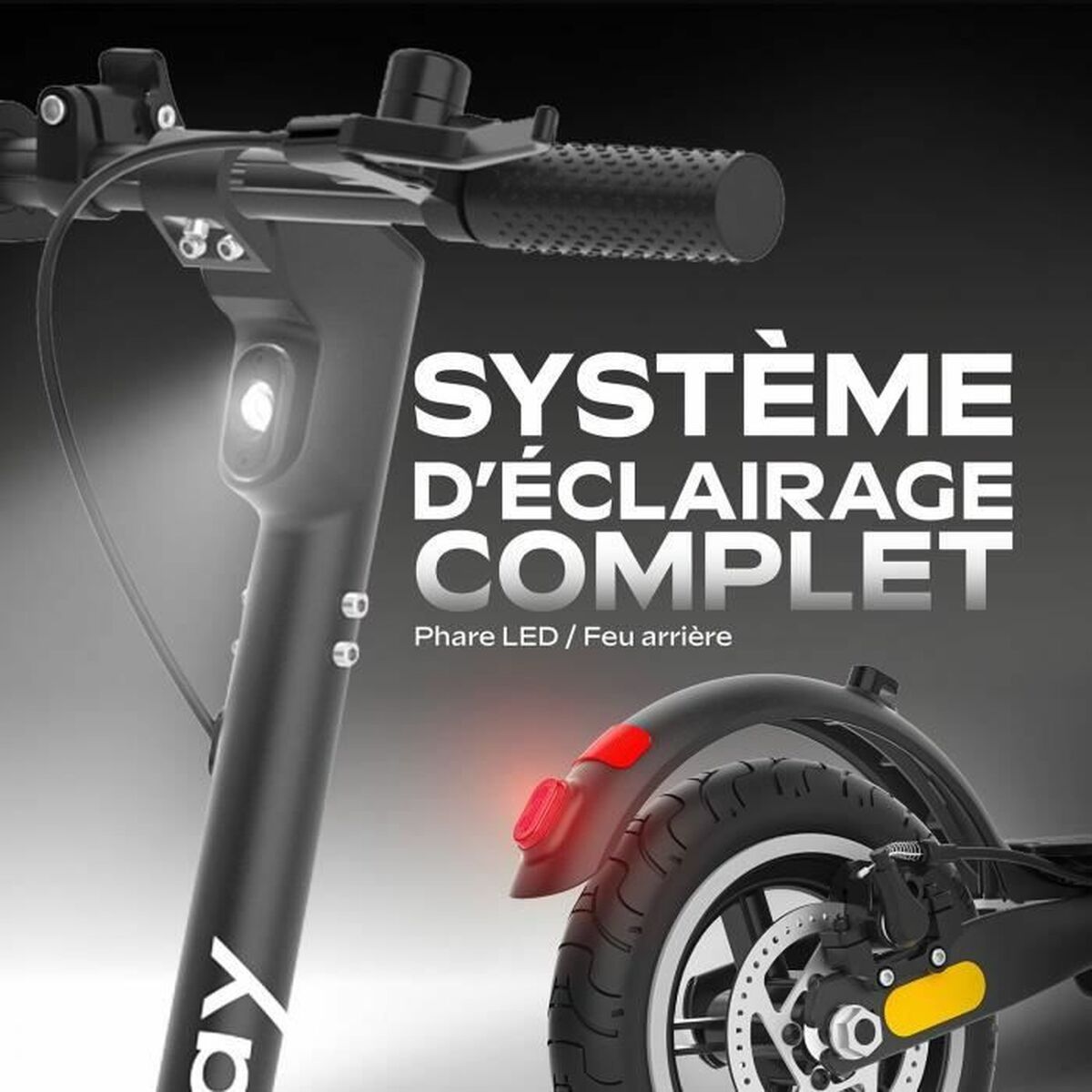 Ezway Electric Scooter Ezway Black 450 W 25 Km/H