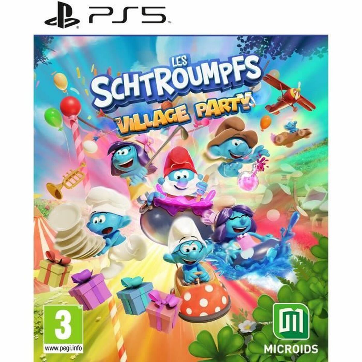 Microids Playstation 5 Video Game Microids Les Schtroumpfs Village Party