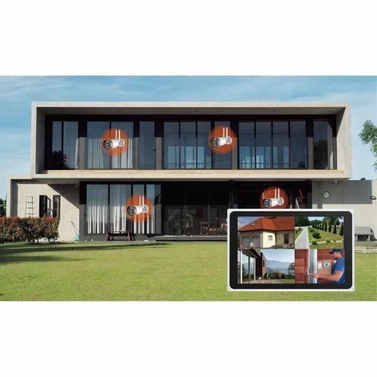 Bigbuy Home Surveillance Camcorder Link2Home  2 Units