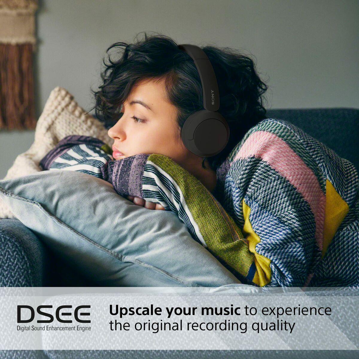 Sony Headphones Sony Wh-Ch520 Black