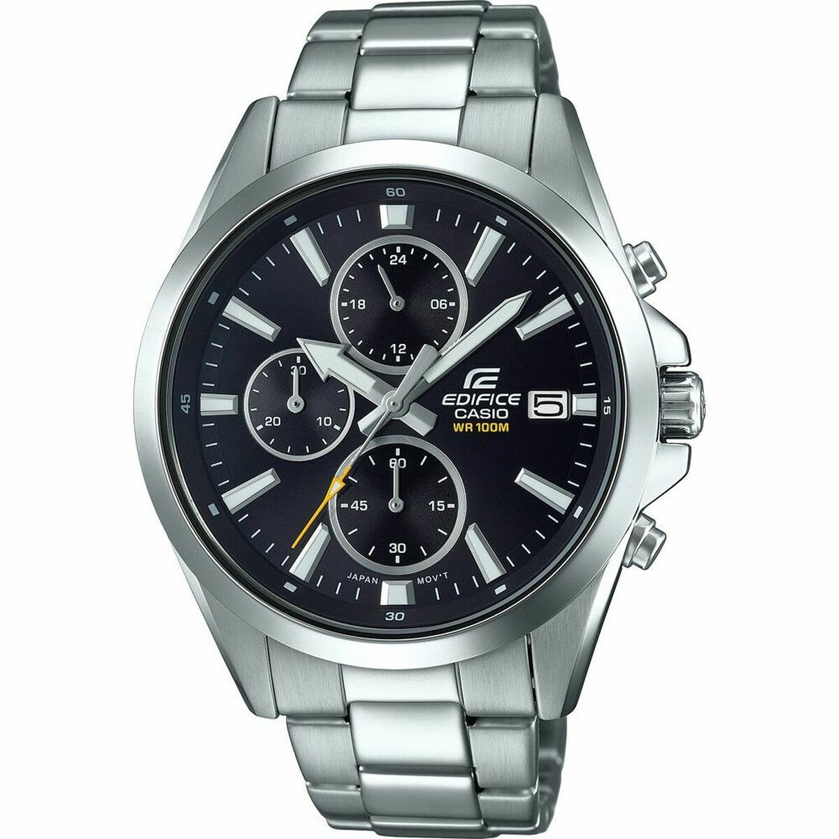 Casio Men's Watch Casio Edifice Black Silver