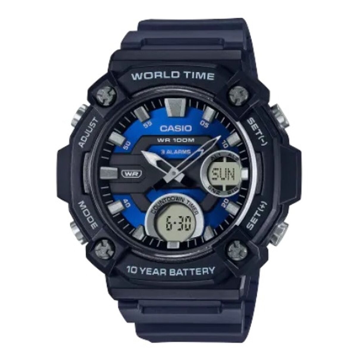 Casio Men's Watch Casio Oversize 10 Year Battery (Ø 52 Mm)