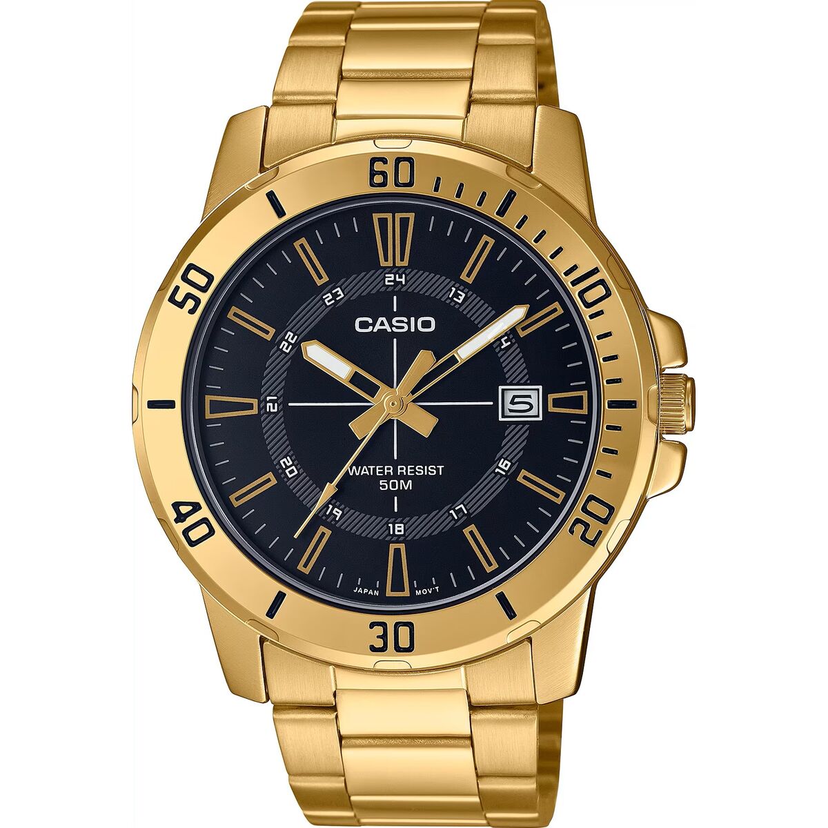 Casio Men's Watch Casio Diver Black (Ø 45 Mm)