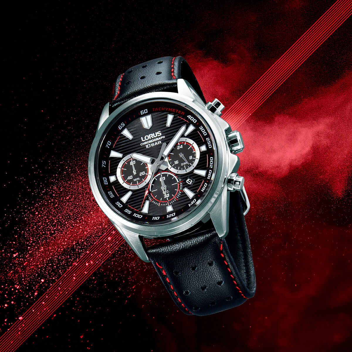 Lorus Men's Watch Lorus Rt325Lx9 Black