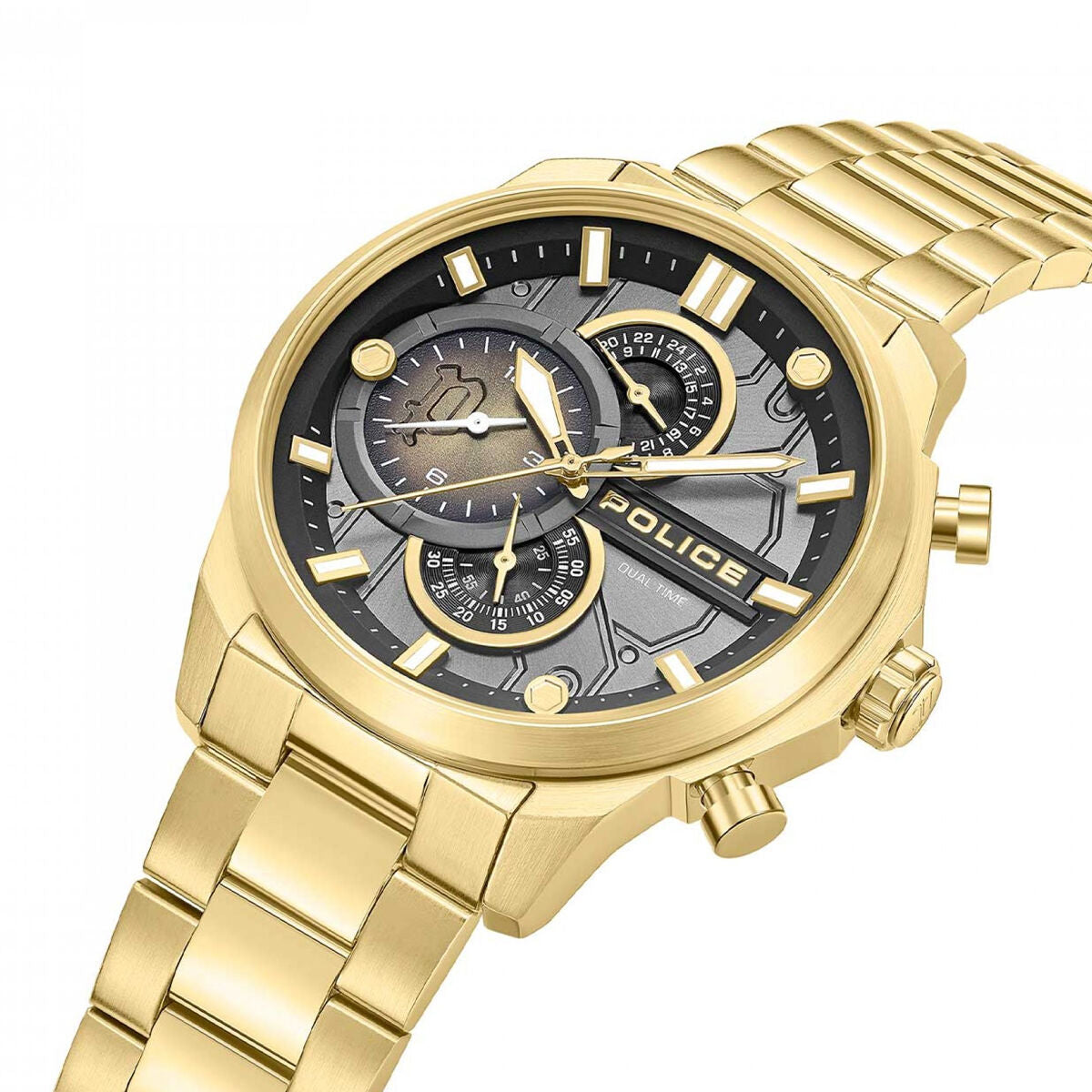 Police Men's Watch Police Pewgk0039208 Golden