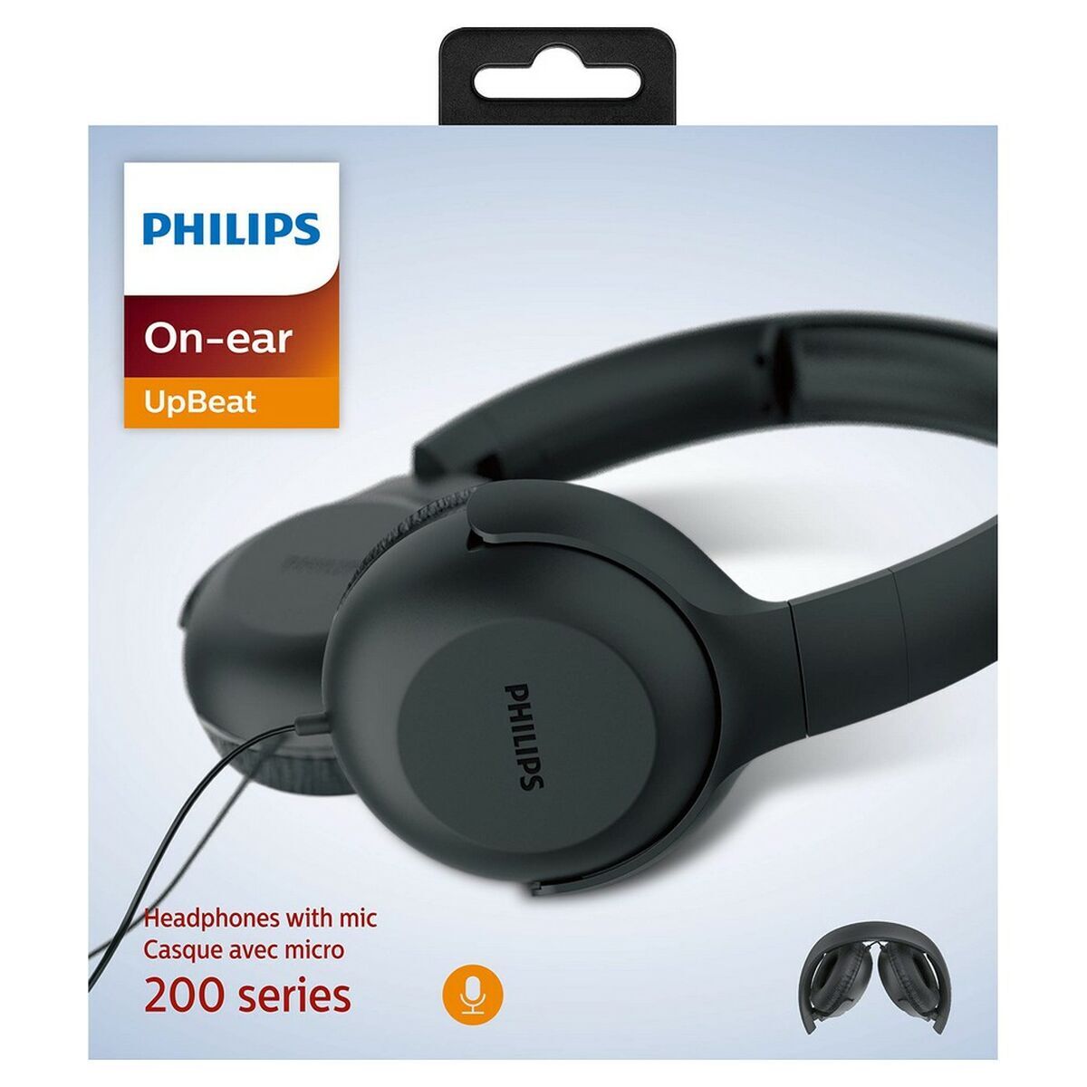 Philips Headphones With Headband Philips Tpv Uh 201 Bk Black