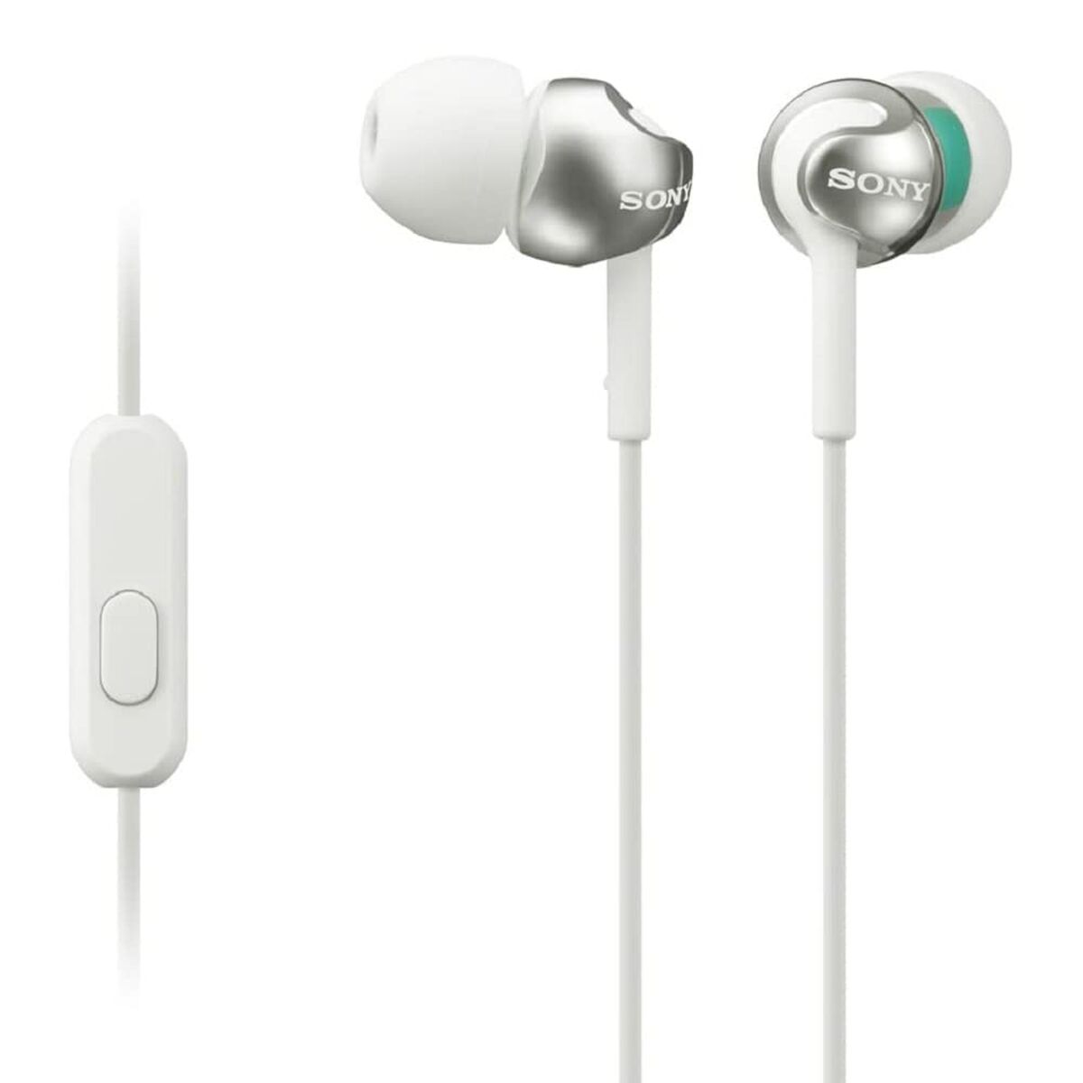 Sony In Ear Headphones Sony Mdr-Ex110Ap 3,5 Mm White