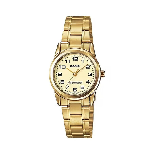 Casio Ladies' Watch Casio Lady 3H - Gold (Ø 25 Mm)