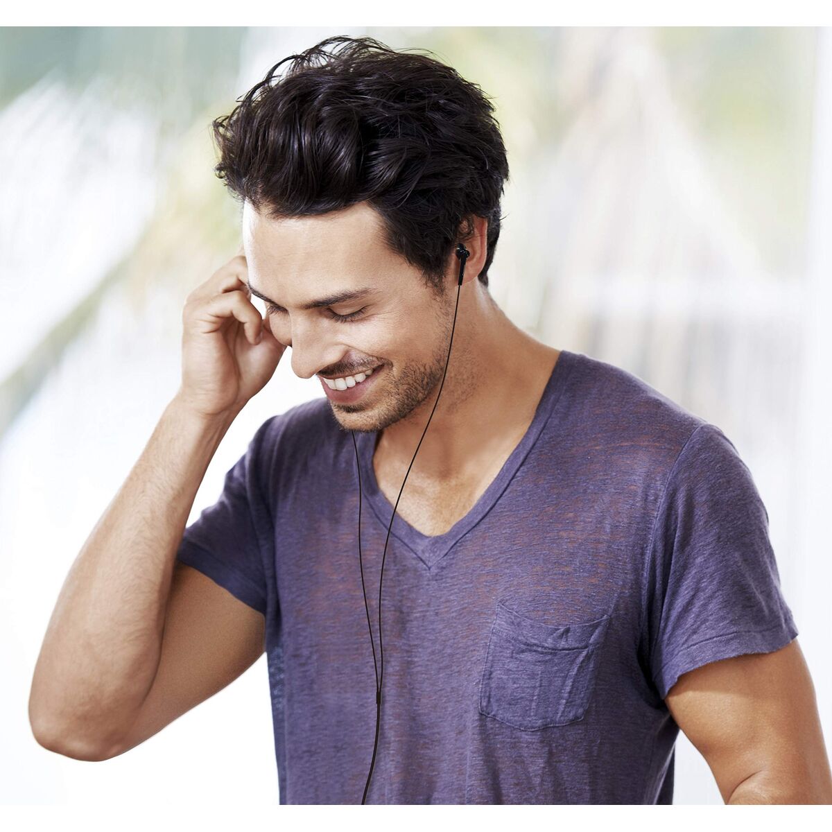 Panasonic Headphones With Microphone Panasonic Rp-Tcm55E-W White