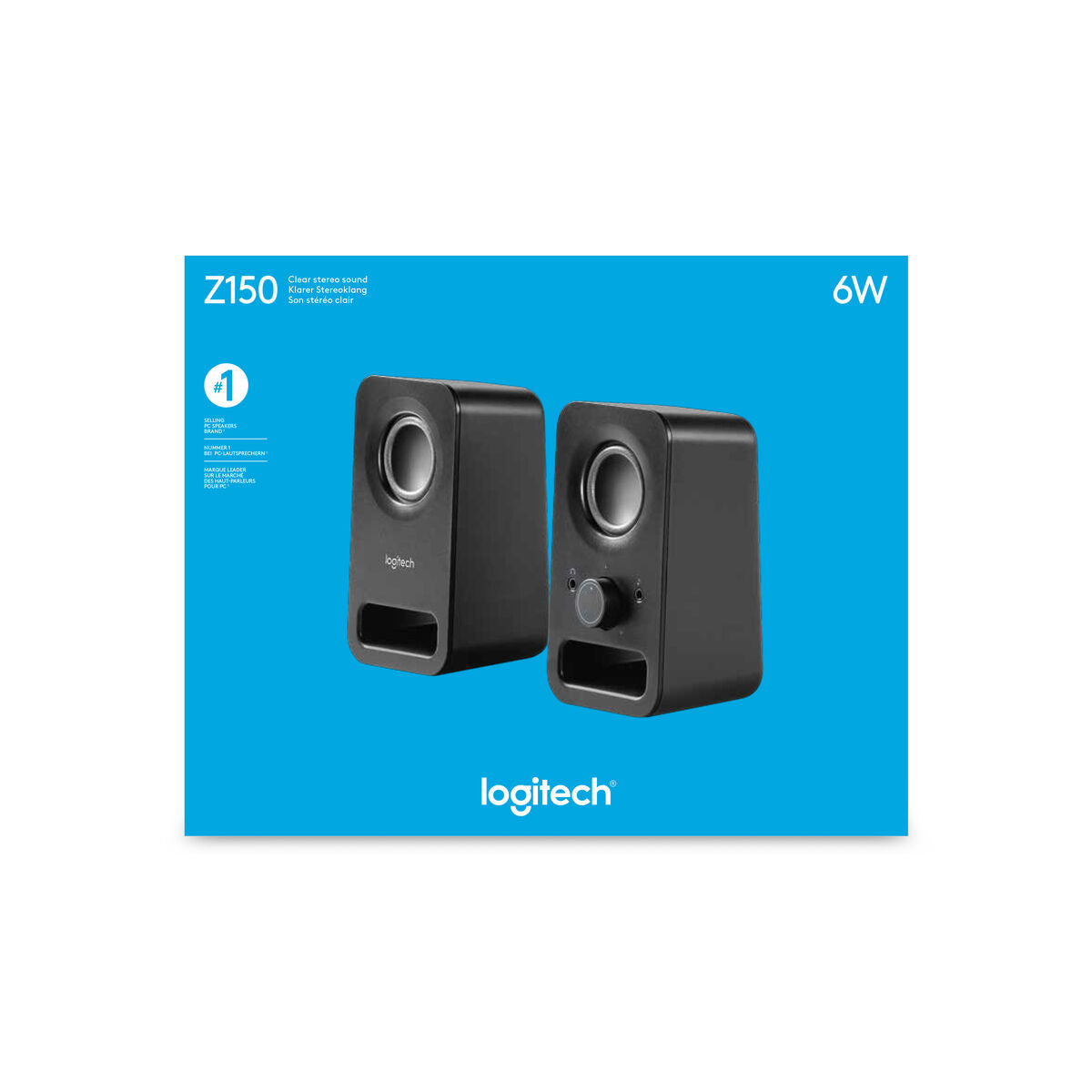 Logitech Pc Speakers Logitech Z150 Black 3 W 6 W