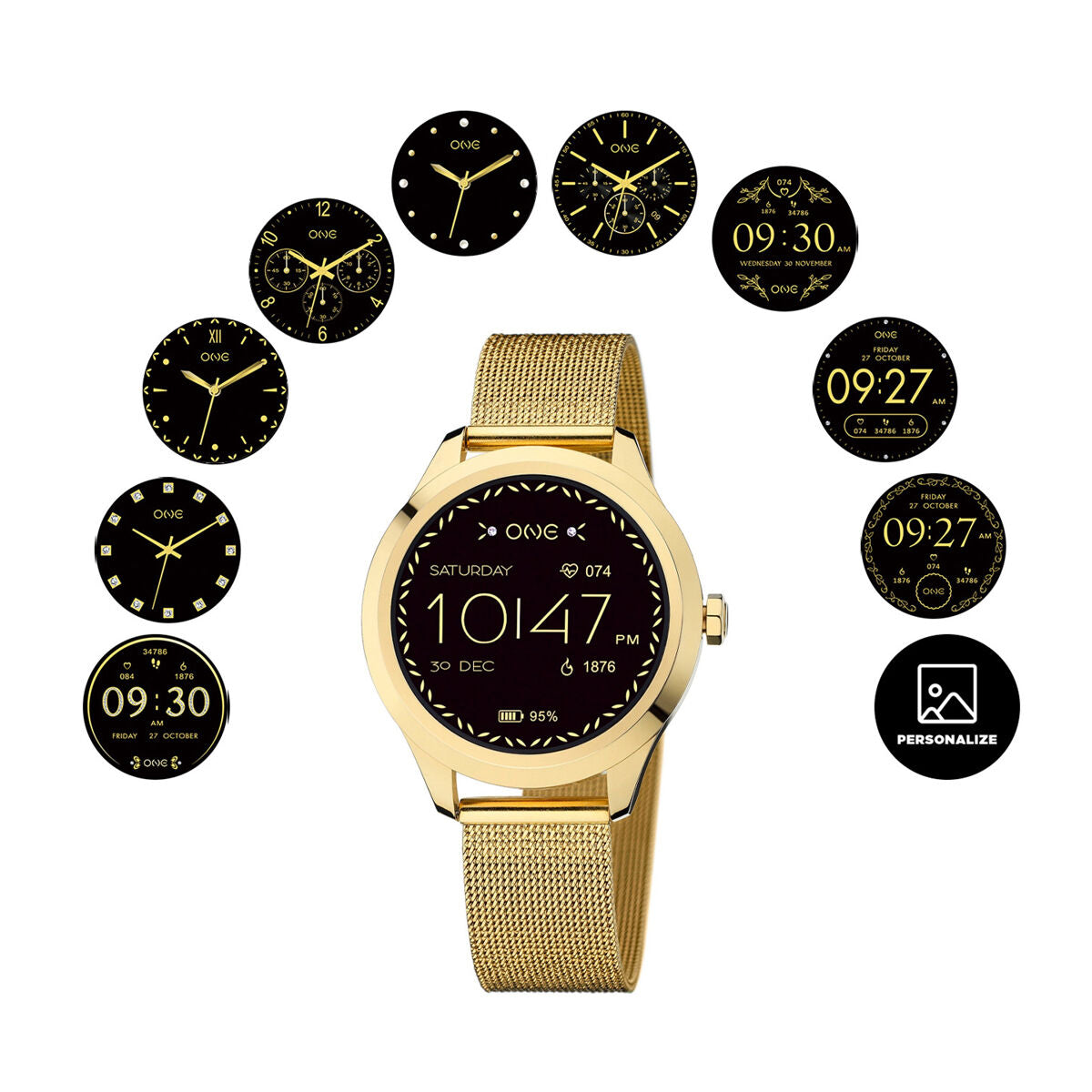 One Smartwatch One Osw0025Gm51D Lady