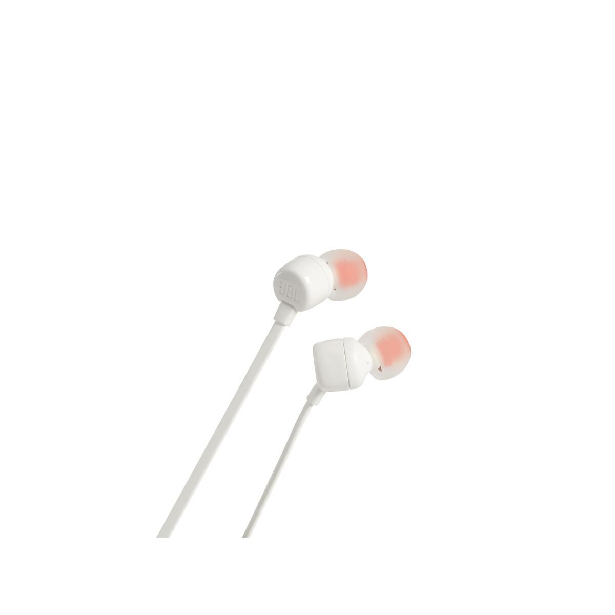 Jbl Headphones With Microphone Jbl T110 White