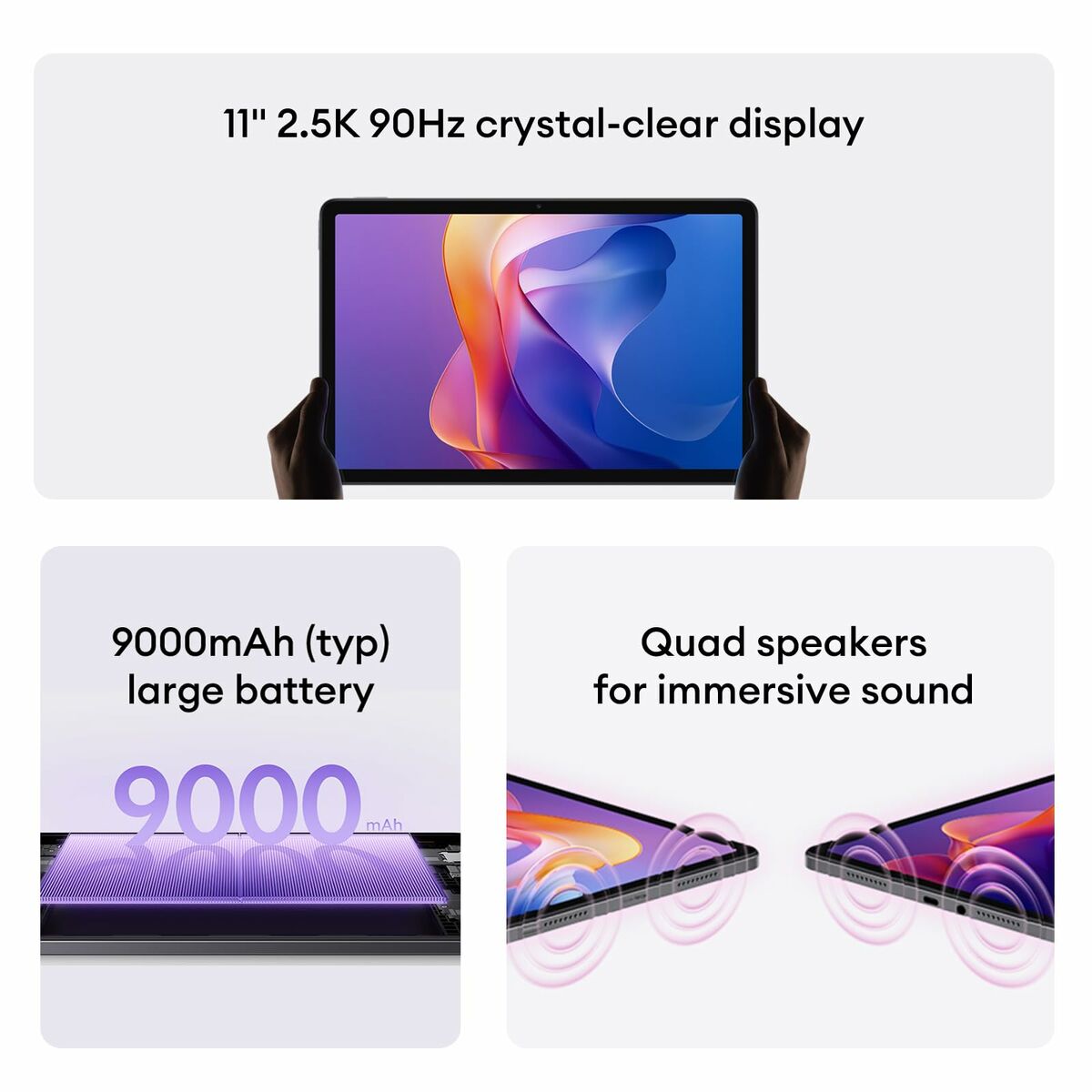 Xiaomi Tablet Xiaomi Redmi Pad 2 11" Octa Core 4 Gb Ram 128 Gb Grey