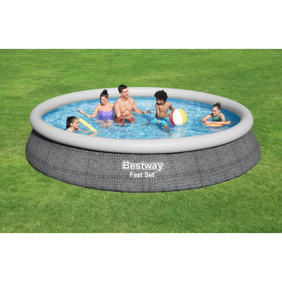 Bestway Inflatable Pool Bestway Grey 9677 L 457 X 84 Cm