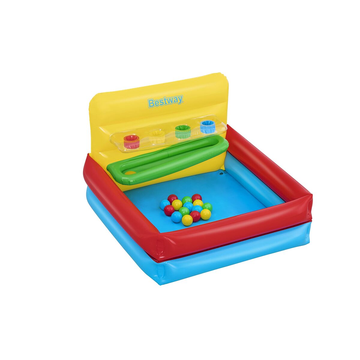 Bestway Inflatable Kids Pool With Balls 104X94X61 Cm +2 Years Garden 52546