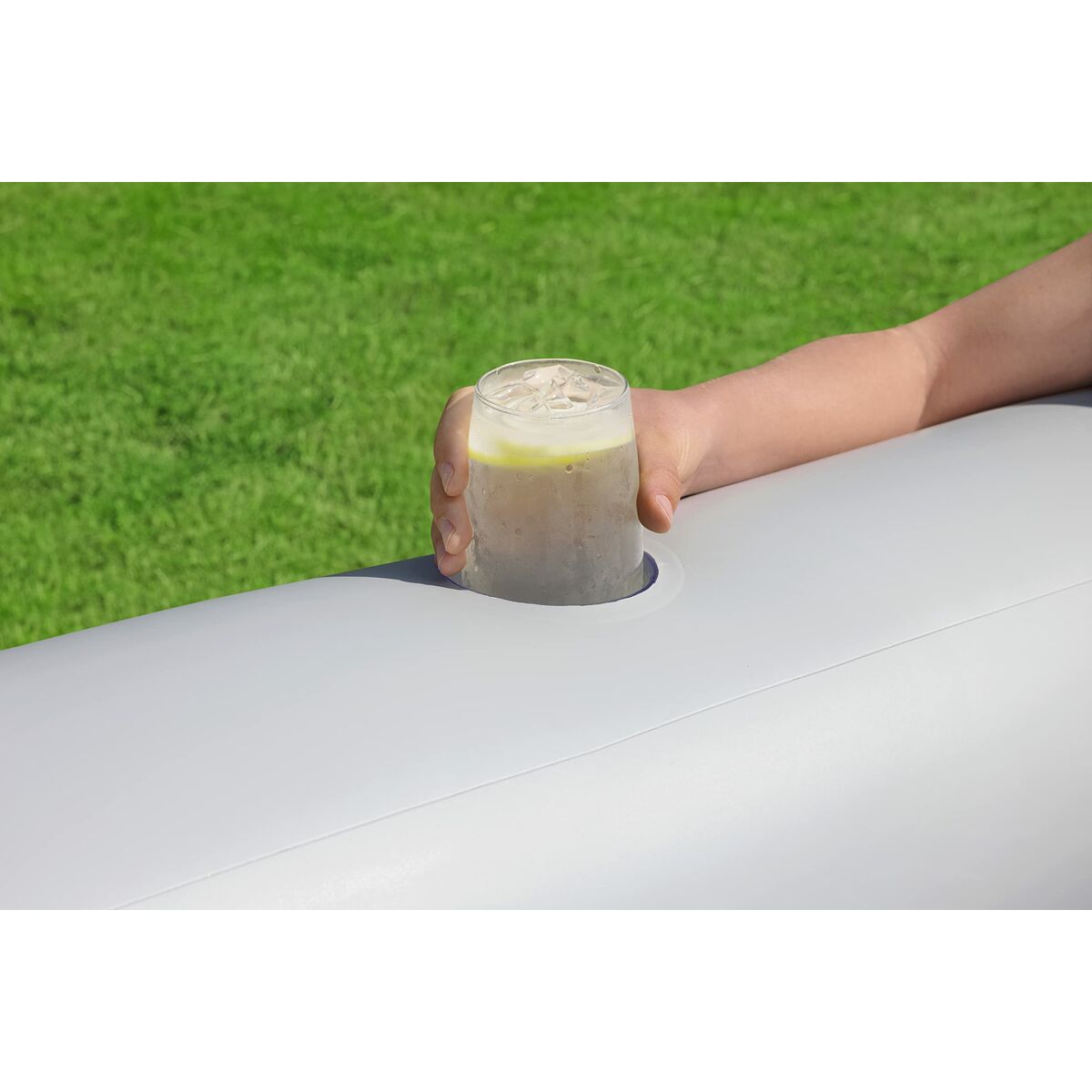 Bestway Inflatable Pool Bestway Grey 213 X 206 X 53 Cm