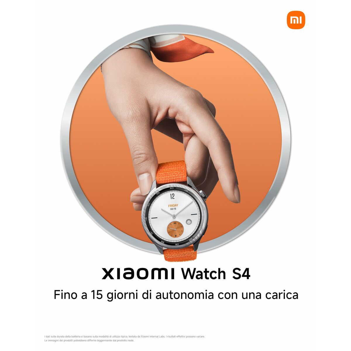 Xiaomi Smartwatch Xiaomi Watch S4 Silver 1,43"