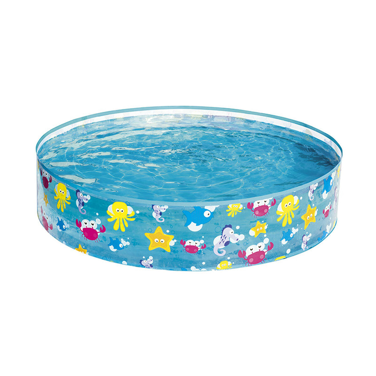 Inflatable Paddling Pool for Children Bestway 25 x 121 x 121 cm 122 x 122 x 25 cm