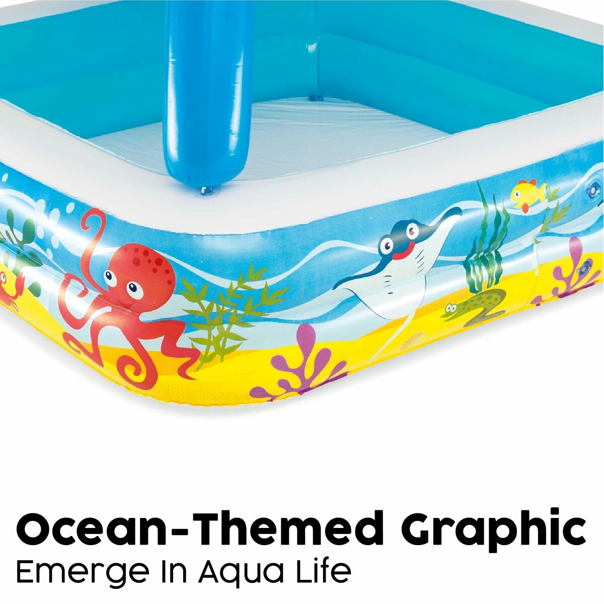 Bestway Inflatable Paddling Pool For Children Bestway 140 X 140 X 114 Cm