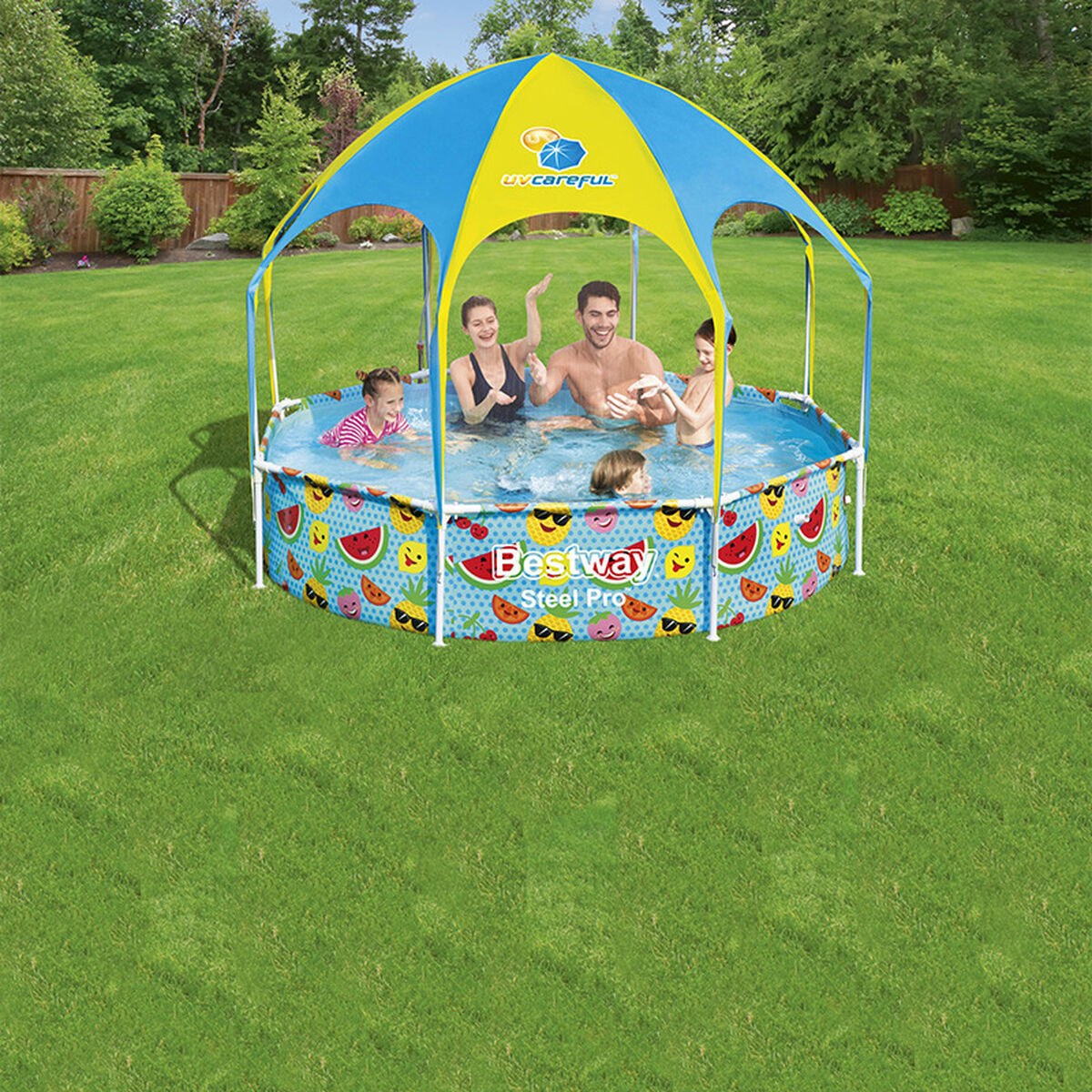 Bestway Removable Pool Bestway 244 X 51 Cm 244 X 244 X 51 Cm