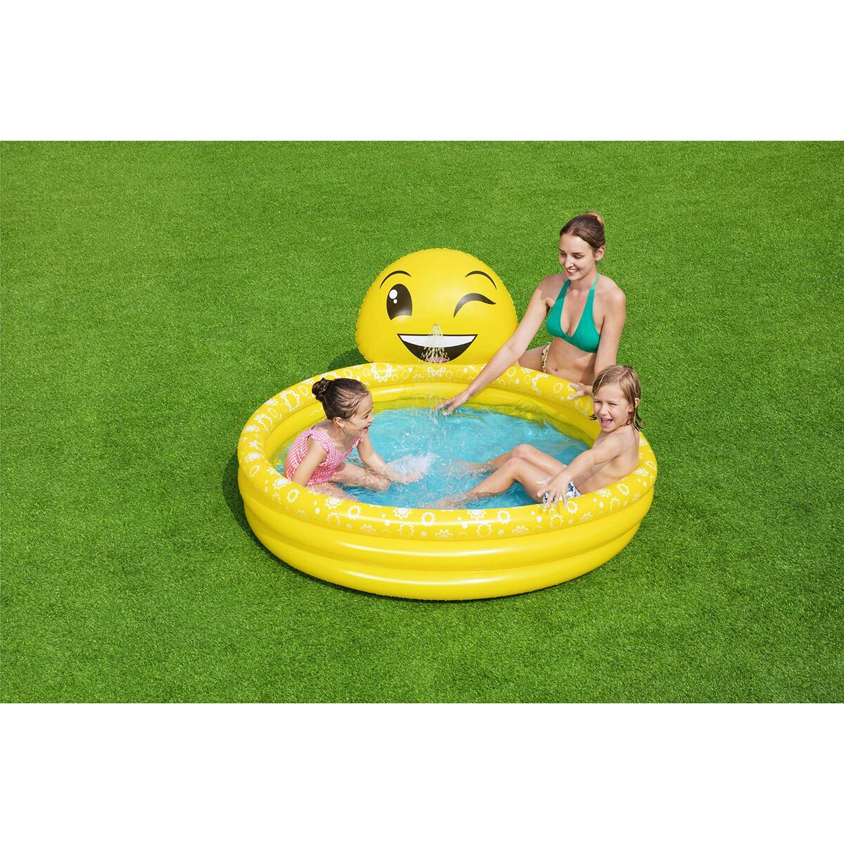 Bestway Inflatable Paddling Pool For Children Bestway 165 X 144 X 69 Cm