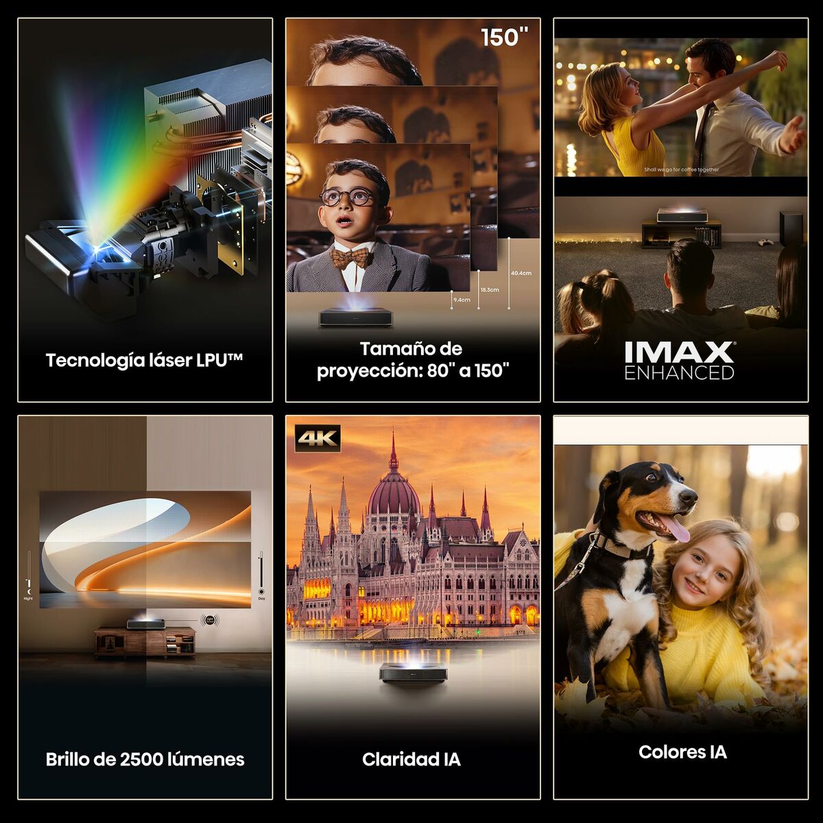 Hisense Projector Hisense Pt1 4K Ultra Hd 3840 X 2160 Px