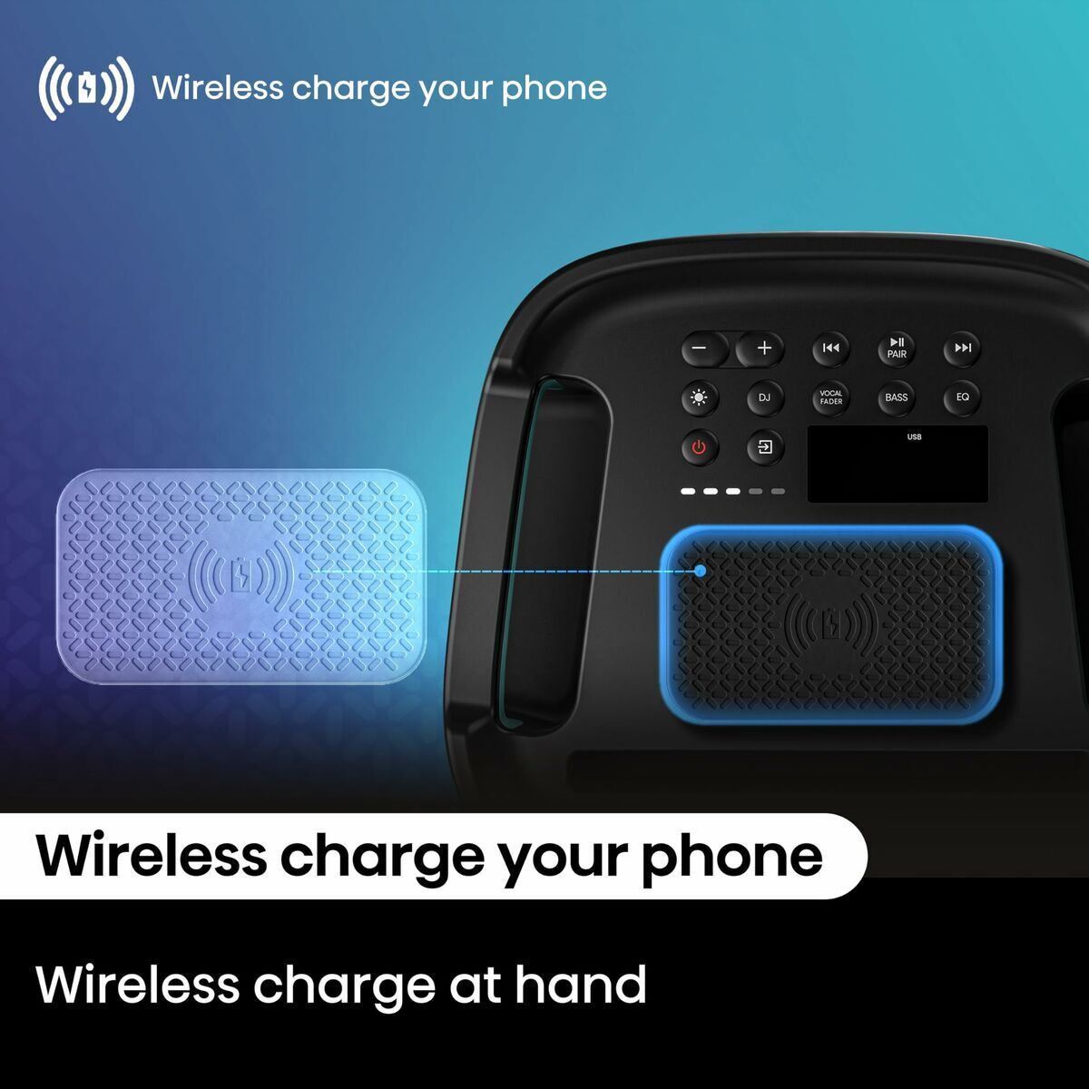 Hisense Portable Bluetooth Speakers Hisense Party Storm Black 300 W