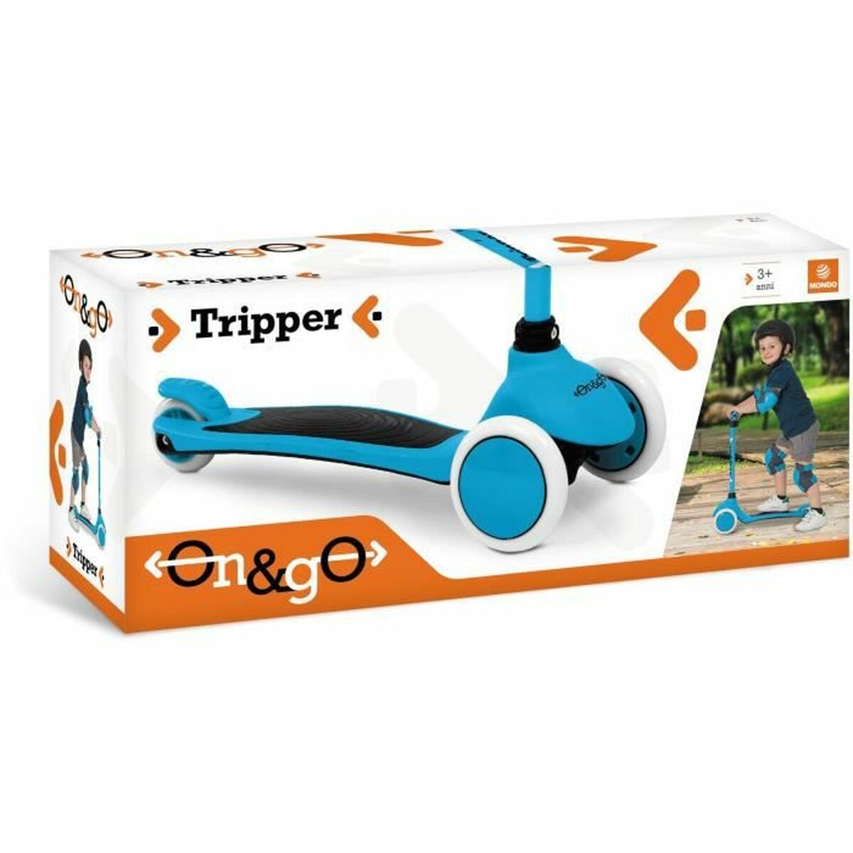 Mondo Scooter Mondo  On And Go Tripper Children's Blue Turquoise