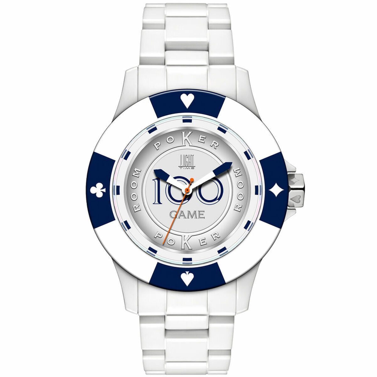 Light Time Unisex Watch Light Time Poker (Ø 41 Mm)