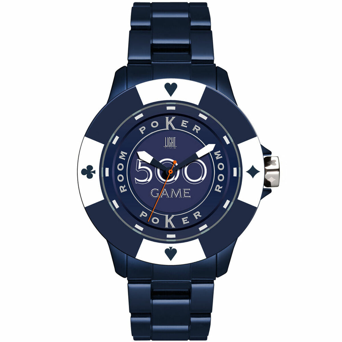 Light Time Unisex Watch Light Time Poker (Ø 41 Mm)