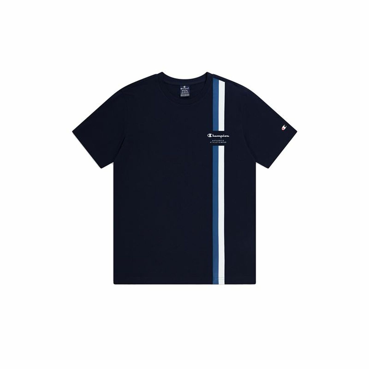 Men’s Short Sleeve T-Shirt Champion Crewneck Black
