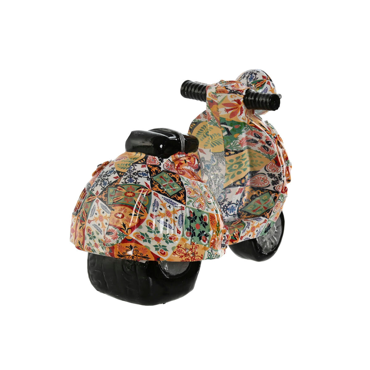 Home Esprit Decorative Figure Home Esprit Multicolour Mediterranean Scooter 14 X 8 X 11 Cm (2 Units)