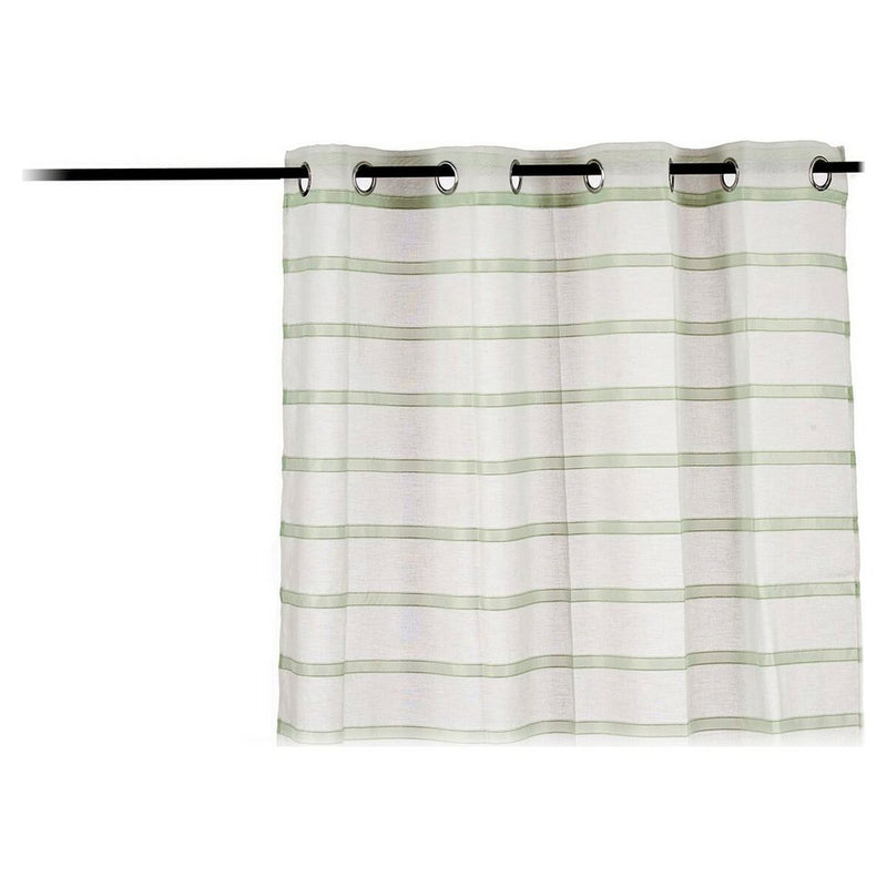 Curtain Gift Decor Green 140 x 0,1 x 260 cm Net curtain Stripes