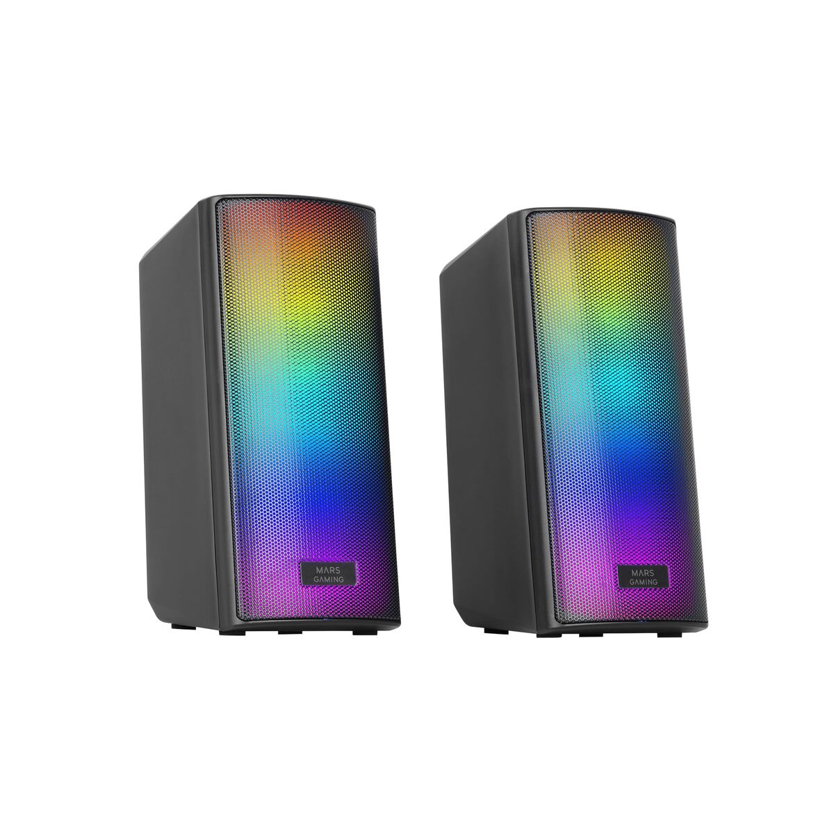 Mars Gaming Pc Speakers Mars Gaming Msrgb2 Black 4 W