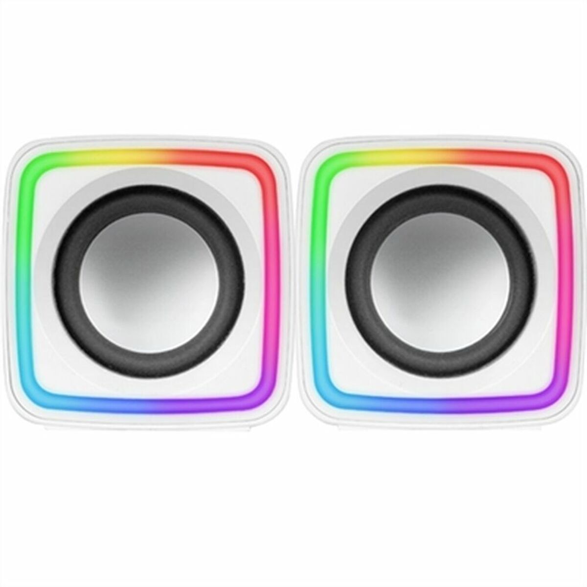 Mars Gaming Pc Speakers Mars Gaming Mscubew White