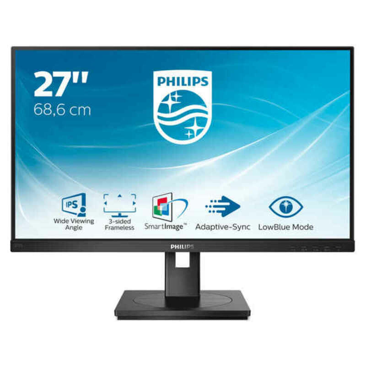 Philips Monitor Philips 272S1Ae/00 27" Ips Lcd Flicker Free 75 Hz