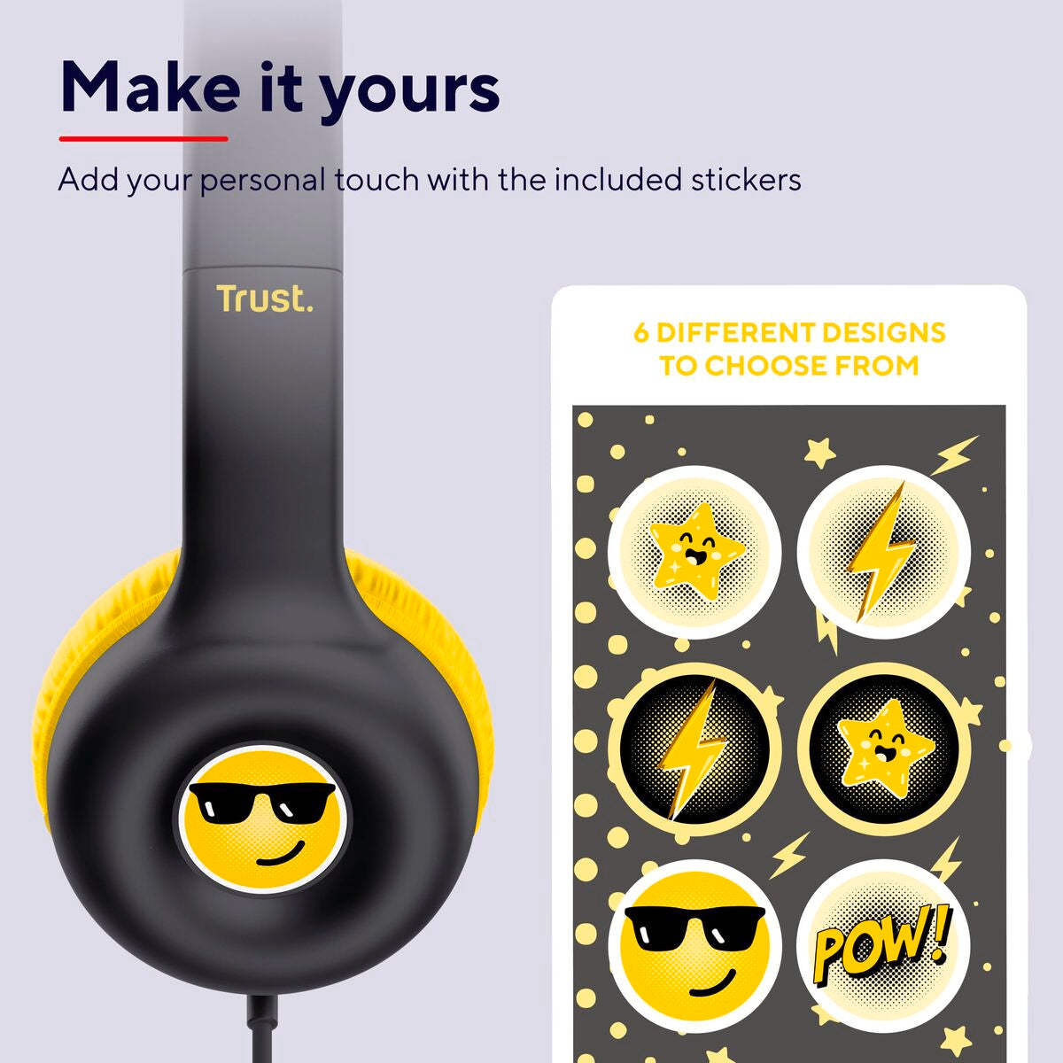 Trust Headphones Trust 25406 Black