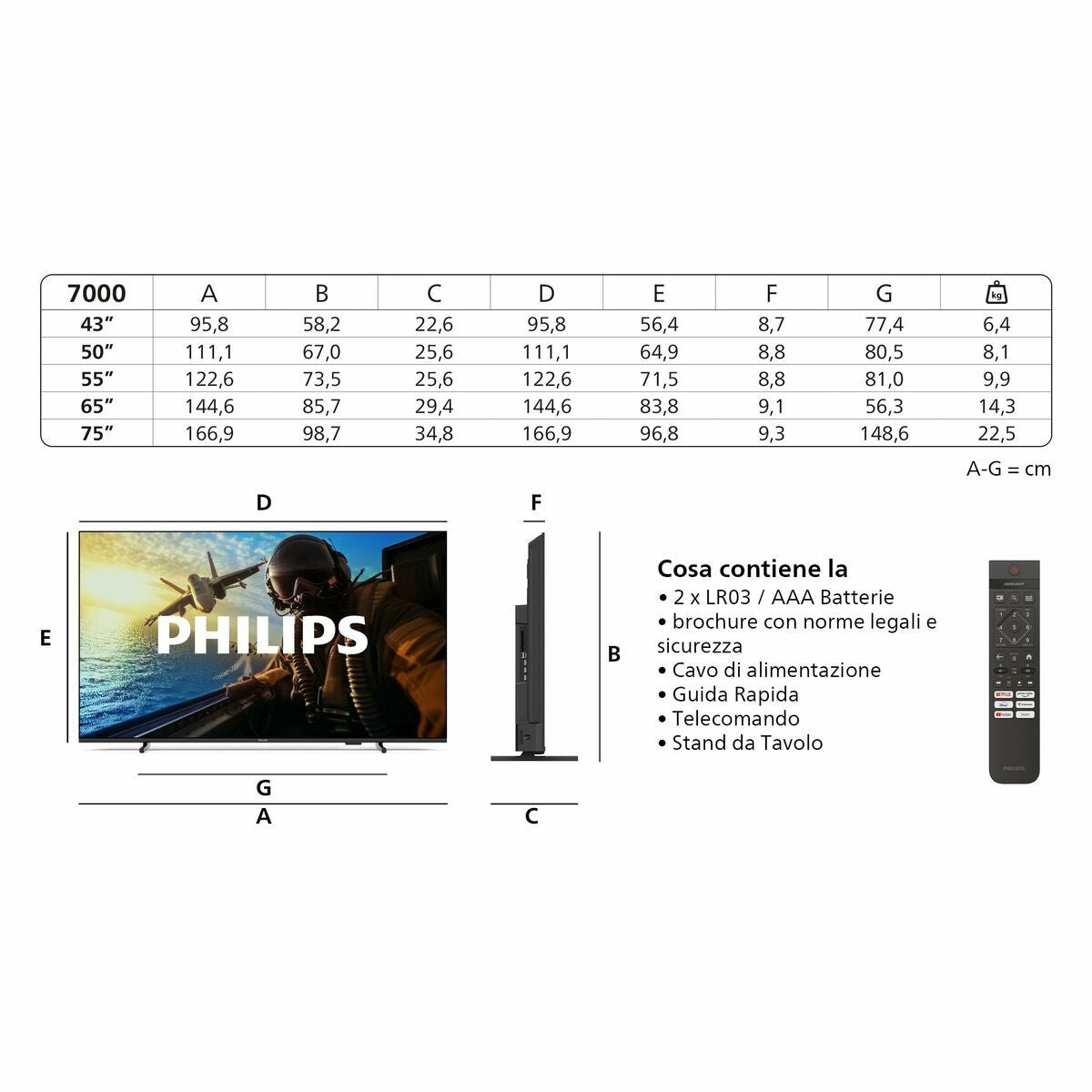 Philips Smart Tv Philips 50Pus7000 50" 4K Ultra Hd Led Hdr