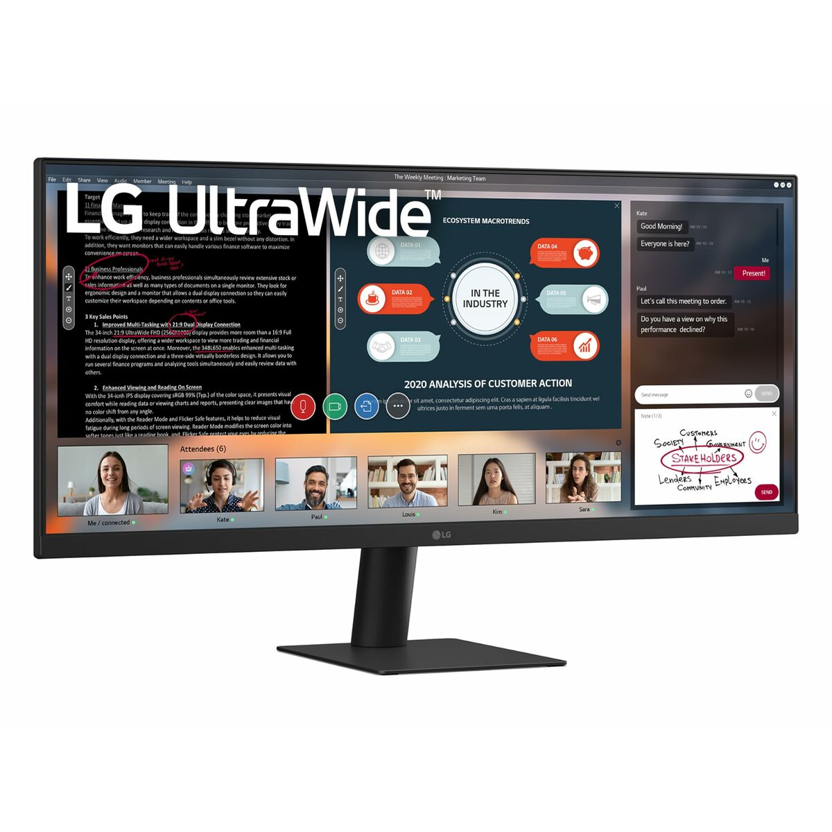 Lg Monitor Lg 29U511A-B 29" Full Hd