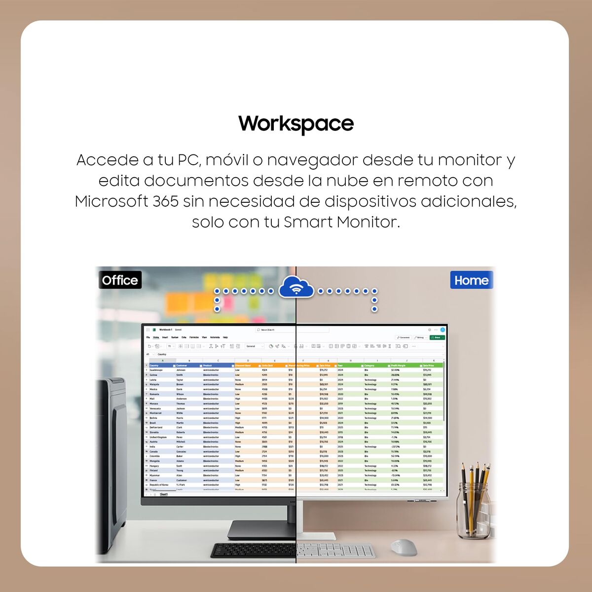 Samsung Monitor Samsung M7 S43Fm701Uu 43"
